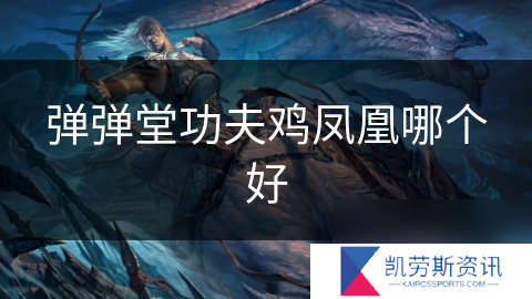 弹弹堂功夫鸡凤凰哪个好