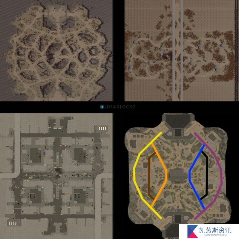 游戏原始的地图和草图