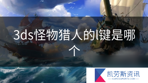 3ds怪物猎人的l键是哪个