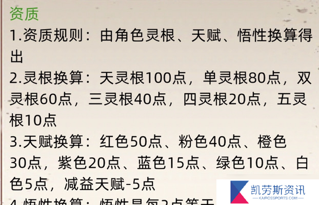 修仙家族模拟器【攻略导航】隐藏天赋计算