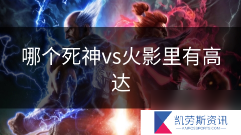 哪个死神vs火影里有高达
