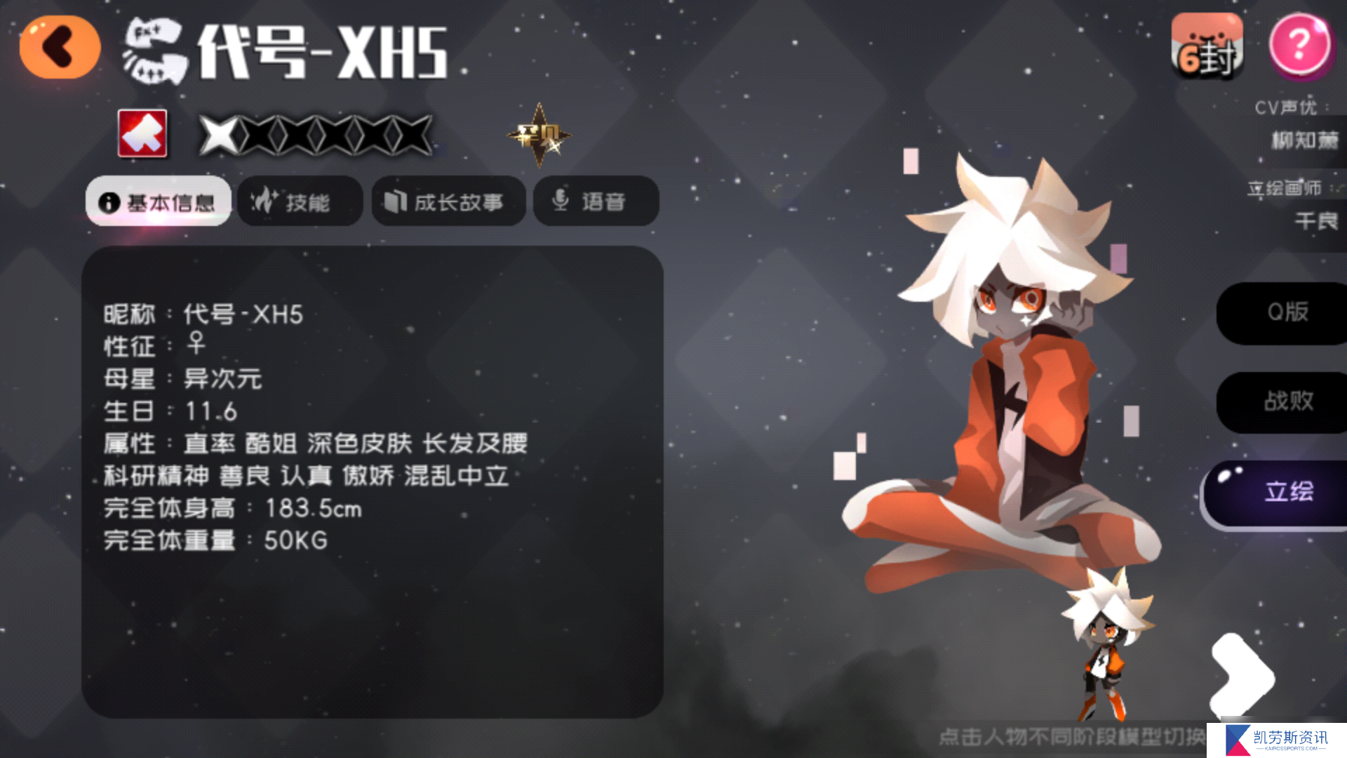 弹力果冻失控资源关配队人物简介