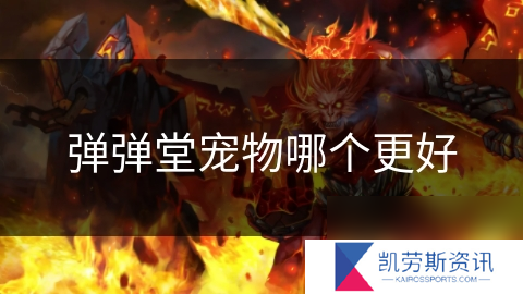 弹弹堂宠物哪个更好